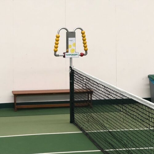 Tennis scorebord met schuifkogels 5 Eenvoudig aan uw netpalen te bevestigen scoreborden